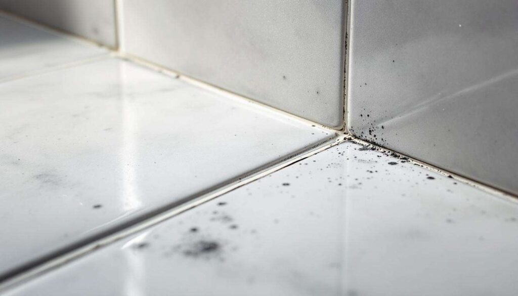 Jak usunąć czarne plamy z silikonu w łazience