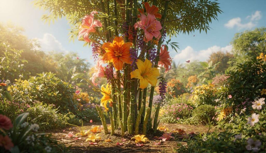 To drzewo rośnie tak szybko jak bambus – a jego spektakularny kwiat odmienia cały ogród