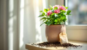Trik z torebką herbaty w doniczce: dlaczego warto go stosować wiosną