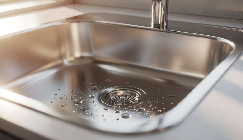 Zlew lśniąco czysty przez tydzień: wystarczy jeden domowy środek